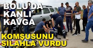 KOMŞUSU TARAFINDAN VURULDU