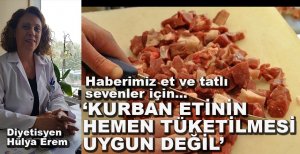 KURBAN ETİ YERKEN DİKKAT...