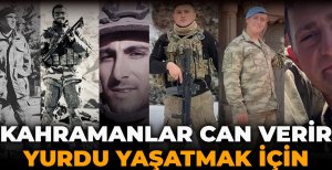 KUZEY IRAK'TA 6 ASKERİMİZ ŞEHİT OLDU