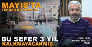 MAYIS’TA TEKRAR BOYANACAK