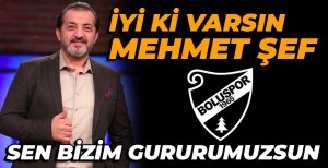 MEHMET ŞEF, BOLUSPOR İÇİN ELİNİ TAŞIN ALTINA KOYDU