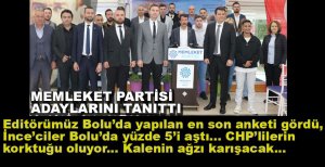 MEMLEKET PARTİSİ ADAYLARINI TANITTI