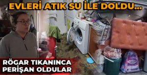 MUDURNU’DA RÖGAR TIKANDI, VATANDAŞIN EVİ ATIK SUYLA DOLDU