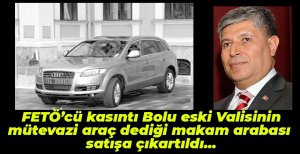 SÖZDE MÜTEVAZİ ARAÇ SATIŞA ÇIKARTILDI...