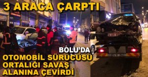 OTOMOBİL SÜRÜCÜSÜ ORTALIĞINI BİRBİRİNE KATTI