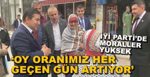 "OY ORANLARIMIZ HER GEÇEN GÜN ARTIYOR"