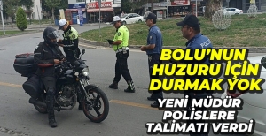 POLİS GECE GÜNDÜZ DENETİMDE...