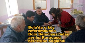 REFERANDUMLA KARACASU'YA BAĞLANDILAR...