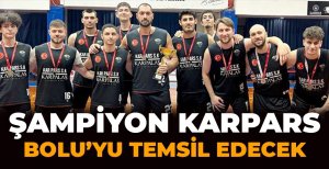 ŞAMPİYON KARPARS BOLU'YU TEMSİL EDECEK