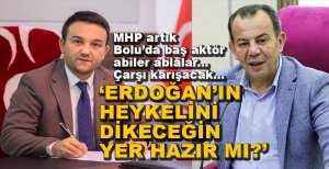 "SÖZ VERDİĞİN HEYKELİ DİKECEK MİSİN?"