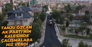 TANJU ÖZCAN AK PARTİ'NİN KALESİNDE ÇALIŞMALARI HIZLANDIRDI