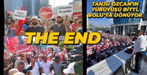 TANJU ÖZCAN GENEL MERKEZE ULAŞTI