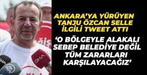 TANJU ÖZCAN SEL SONRASINDA AÇIKLAMA YAPTI