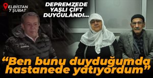 TANJU ÖZCAN, YAŞLI DEPREMZEDE ÇİFTİ DUYGULANDIRDI…