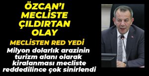 TANJU ÖZCAN'A MECLİSTE ŞOK... MİLYON DOLARLIK ÖNERGE REDDEDİLDİ