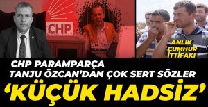 TANJU ÖZCAN'DAN TÜRKOĞLU'NA SERT SÖZLER..