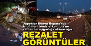 TATİL YOLUNDA REZİL GÖRÜNTÜLER...