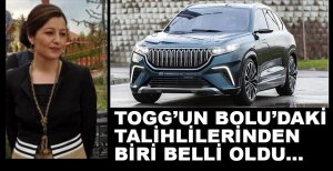 TOGG'UN BOLULU TALİHLİLERİNDEN BİRİ BELLİ OLDU