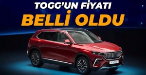 TOGG’UN FİYATI BELLİ OLDU…