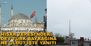 TÜRK BAYRAĞINI YERİNDE GÖREMEYEN VATANDAŞLAR BELEDİYEYİ TELEFON YAĞMURUNA TUTTU