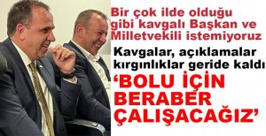 "TÜRKER ATEŞ'LE BOLU İÇİN ÇALIŞACAĞIZ"
