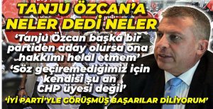 TÜRKOĞLU TANJU ÖZCAN'I BOMBALADI