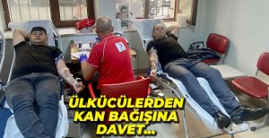 ÜLKÜCÜLERDEN KAN BAĞIŞINA DAVET