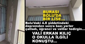 VALİ KILIÇ'TAN SOSYAL BİLİMLER LİSESİ AÇIKLAMASI