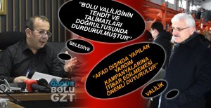 VALİLİK VE BELEDİYE KARŞI KARŞIYA...