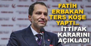 YENİDEN REFAH PARTİSİ KARARINI AÇIKLADI