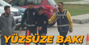 YÜZSÜZ HIRSIZ YAKAYI ELE VERDİ...