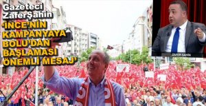 ZAFER ŞAHİN'DEN ÇARPICI İNCE YORUMU