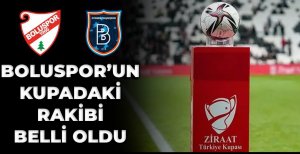 ZİRAAT TÜRKİYE KUPASI 5. TUR EŞLEŞMELERİNDE BOLUSPOR’UN RAKİBİ BELLİ OLDU