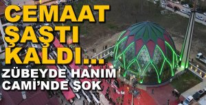 ZÜBEYDE HANIM CAMİ'İNİN KAPISINA KİLİT VURULDU