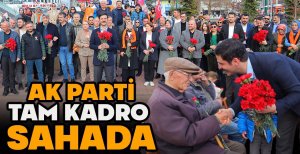 AK PARTİ TAM KADRO SAHADA
