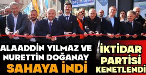 AK PARTİ TAM KADRO SAHAYA İNDİ