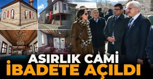 ASIRLIK CAMİ İBADETE AÇILDI