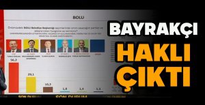 BAYRAKÇI HAKLI ÇIKTI