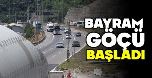 BAYRAM GÖÇÜ BAŞLADI