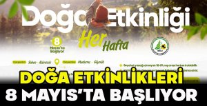 BOLU BELEDİYESİ DOĞA ETKİNLİKLERİ 8 MAYIS’TA BAŞLIYOR