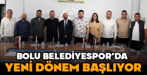 BOLU BELEDİYESPOR’DA YENİ DÖNEM BAŞLIYOR