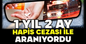 BOLU'DA 1 YIL 2 AY HAPİS CEZASI İLE ARANAN ŞAHIS YAKALANDI