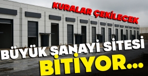 BOLU'DA 13 YILDIR YILAN HİKAYESİNE DÖNEN SANAYİ SİTESİ BİTİYOR...