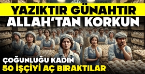 BOLU'DA 50 İŞÇİ 75 GÜNDÜR MAAŞ ALAMIYOR.. YAZIKTIR GÜNAHTIR, ALLAH’TAN KORKUN