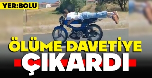 BOLU'DA KÜÇÜK ÇOCUK ÖLÜME DAVETİYE ÇIKARDI...