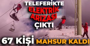 BOLU'DA MAHSUR KALAN 67 VATANDAŞ KURTARILDI