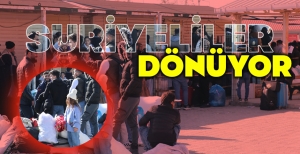 BOLU'DAKİ SURİYELİLER DÖNÜŞ İÇİN GİRİŞİMLERE BAŞLADI
