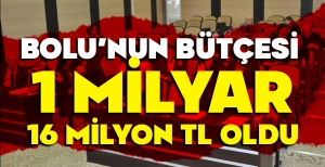 BOLU'NUN 2025 BÜTÇESİ BELLİ OLDU... İLİMİZ İÇİN HAYIRLI OLSUN...