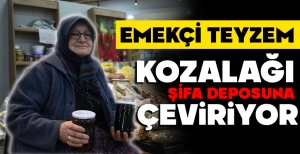 BOLU'NUN DAĞLARINDAN SOFRALA ŞİFA GETİRİYOR...