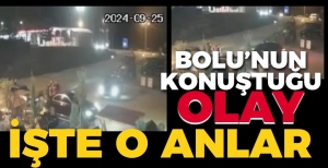 BOLU'NUN KONUŞTUĞU OLAY: TARTIŞTIĞI İŞ İNSANININ ARACINA DEFALARCA ÇARPTI